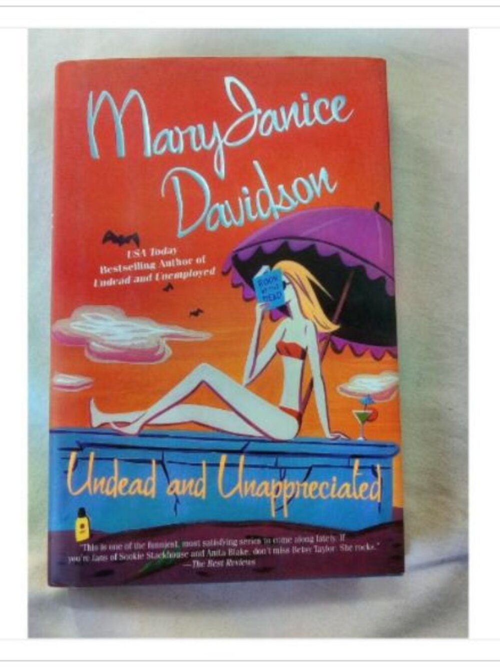 Undead and Unappreciated MaryJanice Davidson 2005 First Edition Hardcover Book